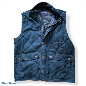 American Eagle | Men’s Quilted Vest | Navy | M